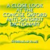 A Close Look at Anti - Sanskrit Oxford University Dictionary